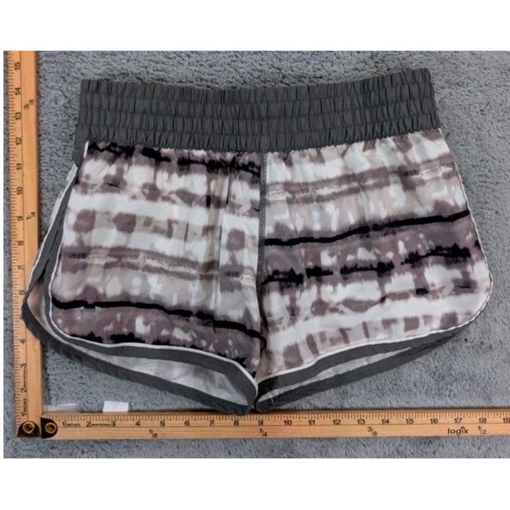 Under Armour Fly-By Running Shorts Women's SM Small Grey White Tie Dye